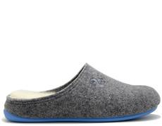thies 1856 ® Recycled Wool Slippers grey blue (W) via COILEX